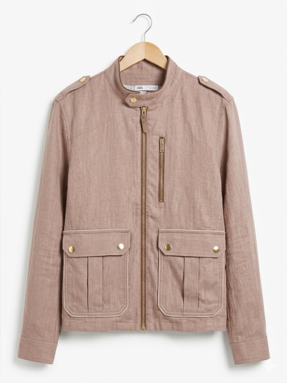 ZARA Man 100% Linen Jacket- XL